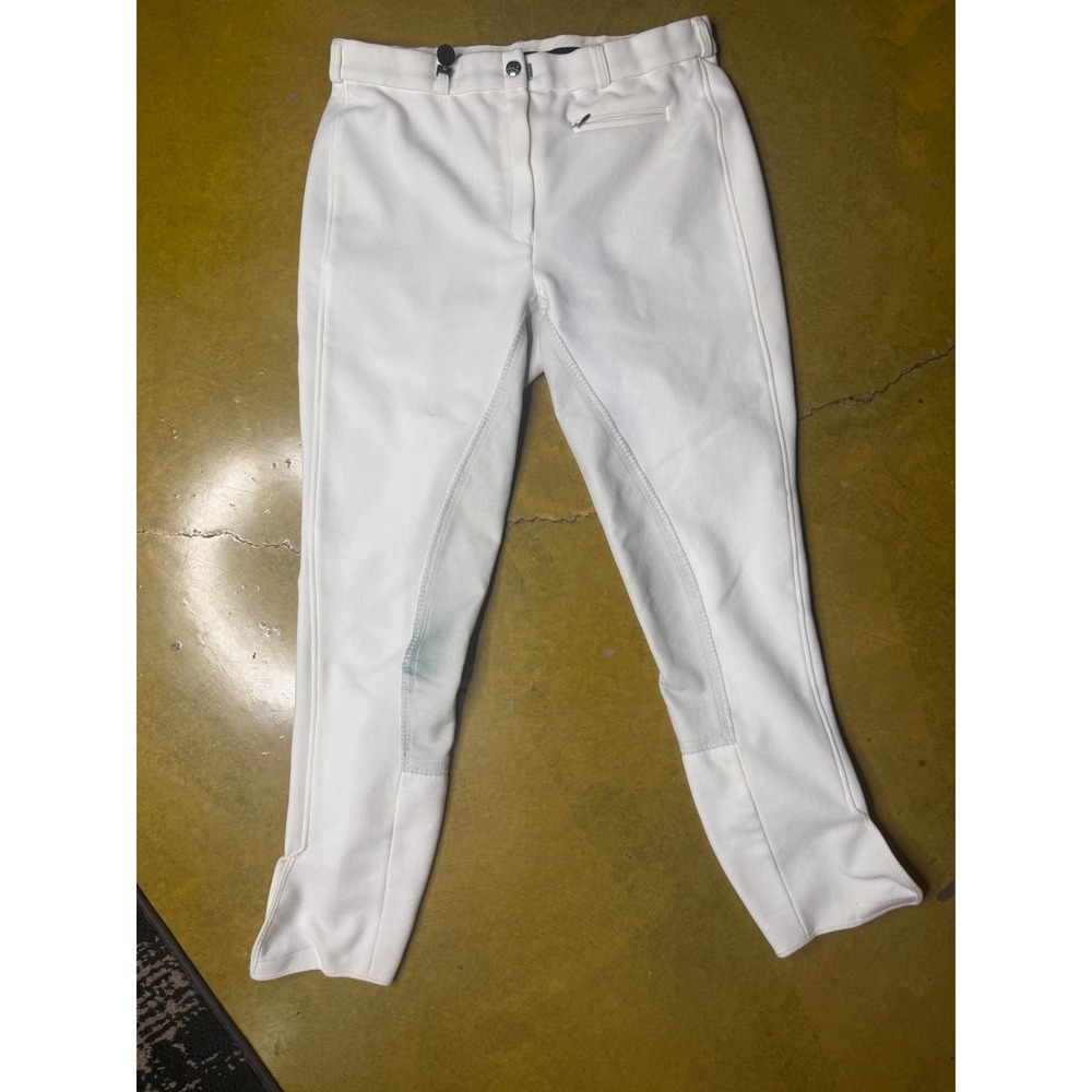 Pikeur Ladies White Equestrian Riding Pants Horseback Riding Breeches 32‎
